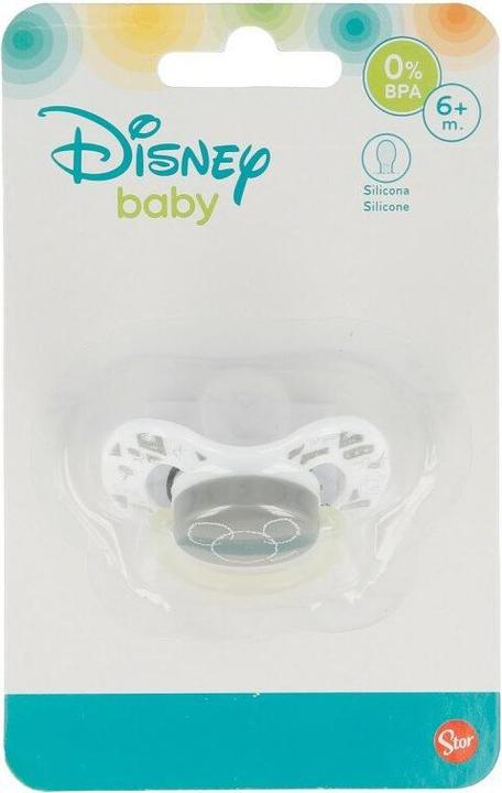 Image du produit Mickey Mouse - Sucette en silicone 6 m+ universelle (1 x, à partir de 6 m.)