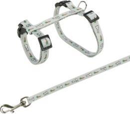 Image du produit Trixie Harnais avec laisse pour lapins avec motif de lapin (Chien, Général)