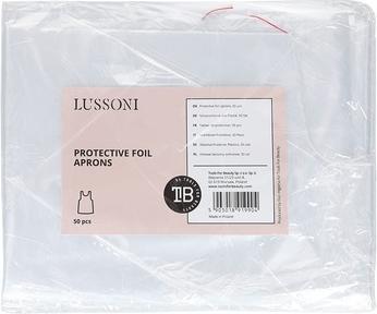 Tools for Beauty T4B LUSSONI Plastic Protective Apron Universal Size Economic Format 50 Pieces
