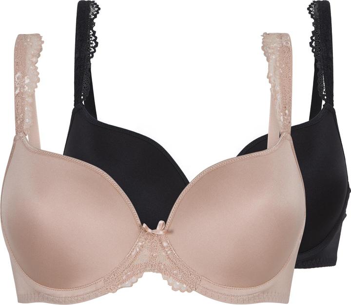Produktbild LingaDore DAILY T-Shirt BH 2-Pack (2er Pack, 80 B)