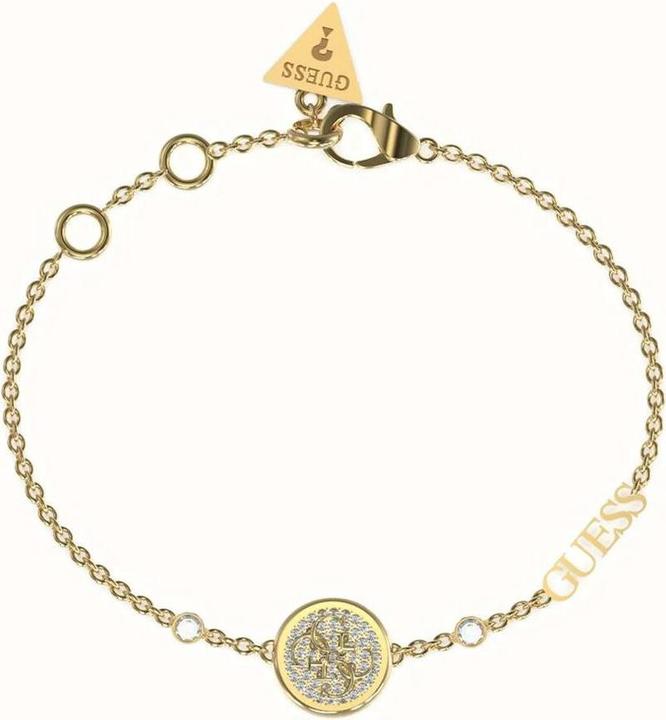 Actual product image Guess Beautiful gold-plated Dreaming bracelet JUBB03125JWYG - Dimension: 14.5 - 18.5 cm (18.50 cm, Stainless steel)