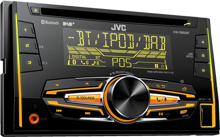 Actual product image JVC KW-DB92BT incl. DAB antenna