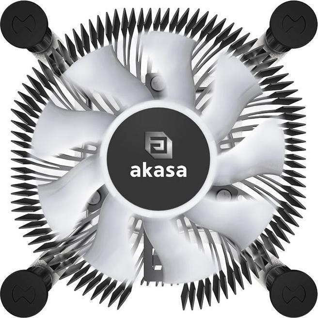 Actual product image Akasa Vegas Chroma iLG CPU Cooler Intel LGA 1700, ARGB (29.92 mm)