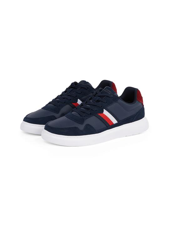 Actual product image Tommy Hilfiger Light Cupsole Lth Mix Stripes (40)