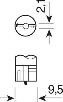 Produktbild Osram 2820 (W2)