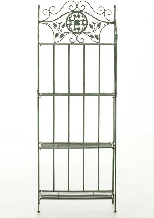 Immagine prodotto CLP Scaffale a terra Flora, verde antico (66 x 32 x 175 cm)