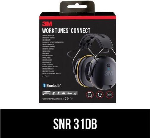 Immagine prodotto 3M WorkTunes Connect Paraorecchi Bluetooth (1 x)