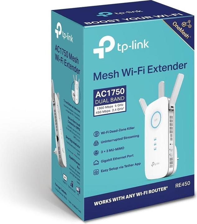 Immagine prodotto TP-Link Re450 (1300 Mbit/s, 450 Mbit/s)