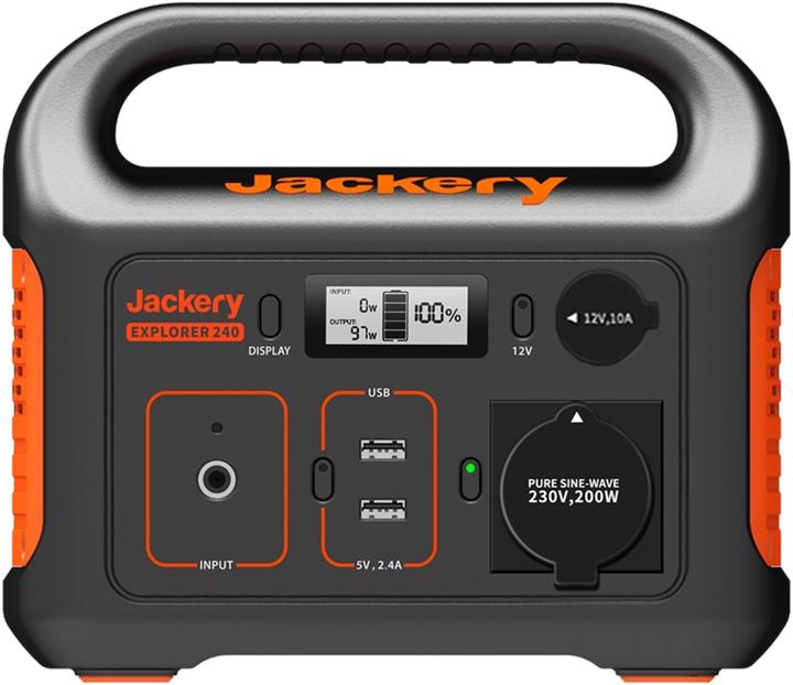 Actual product image Jackery Explorer 240 (240 Wh, 3 kg)