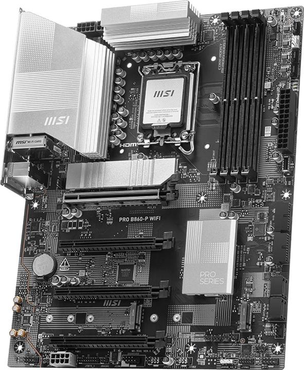 Productafbeelding MSI PRO B860-P WIFI (LGA 1851, Intel B860, ATX)