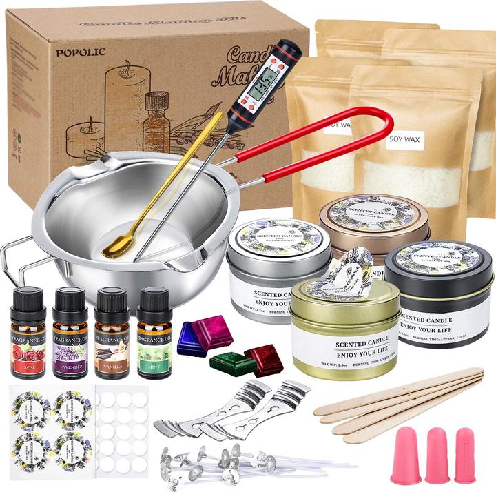 Image du produit Popolic Kit de fabrication de bougies