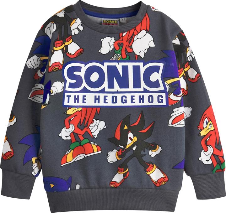 Sonic The Hedgehog Sweatshirt und Shorts Set Jungen Langärmlig (104)