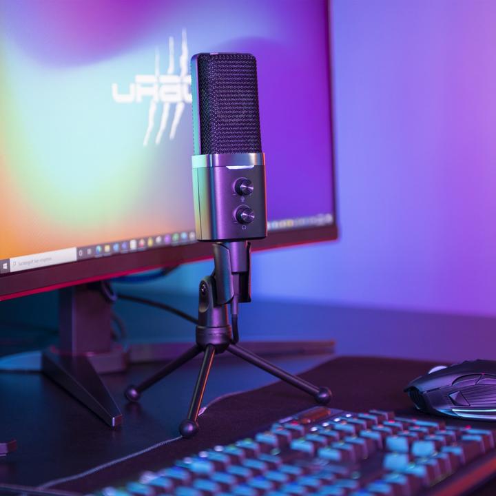 Actual product image Urage Stream 900 HD gaming microphone, black