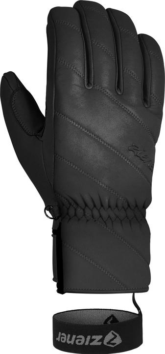 Actual product image Ziener Alpine Gloves Femme Ski Gants KUMA noir (8)