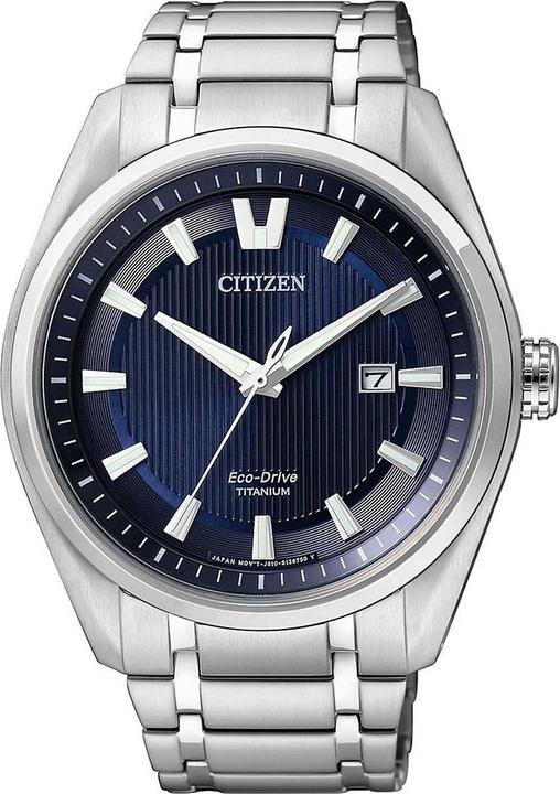Produktbild Citizen AW1240-57L Eco-Drive Super-Titanium Herren 42mm 10ATM (Analoguhr, 42 mm)