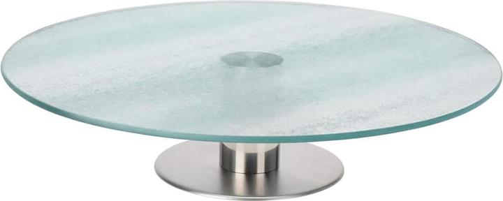 Mojawo Drehbare Kuchenplatte Tortenständer Servierplatte Ø30xH7cm Glas