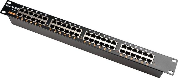 Image du produit Extralink POE INJECTOR 24 PORT GIGABIT Fast Ethernet, Gigabit Ethernet (802.3af (PoE))