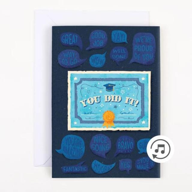 Produktbild Joker Greeting Endlos Musikkarte you did it! - (1 Stk.)