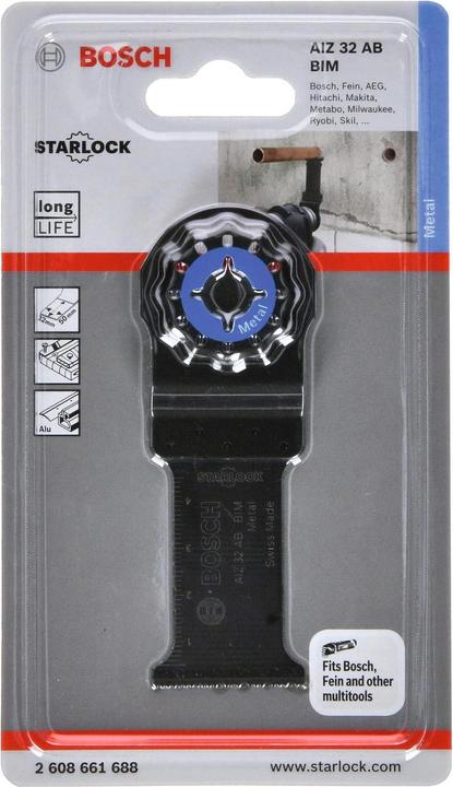 Produktbild Bosch Zubehör BIM Tauchsägeblatt AIZ 32 AB Metal, 32 x 50 mm, 1er-Pack