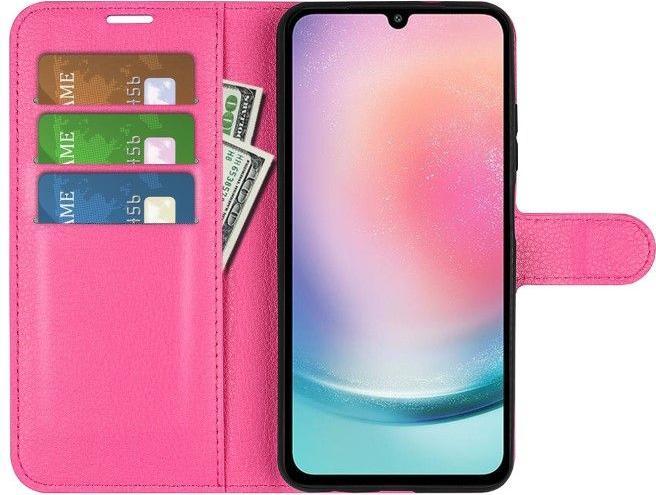 Produktbild MU Classic Litchi Leder Bookcover Series (Samsung Galaxy A25)