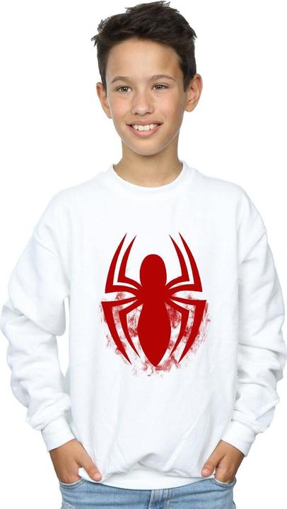 Produktbild SpiderMan Logo Emblem Sweatshirt Jungen (152, 158)