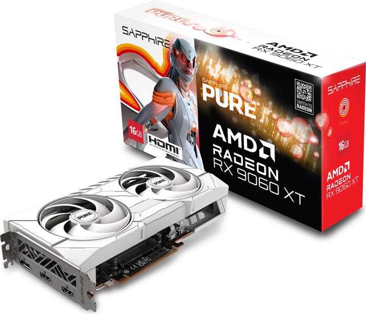 Immagine prodotto Sapphire Pure Radeon RX 9060 XT (16 GB)