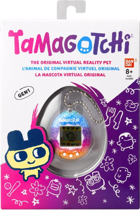 Productafbeelding Bandai Tamagotchi - Regenboog (42927) (Engels, Duits, Frans, Italiaans)