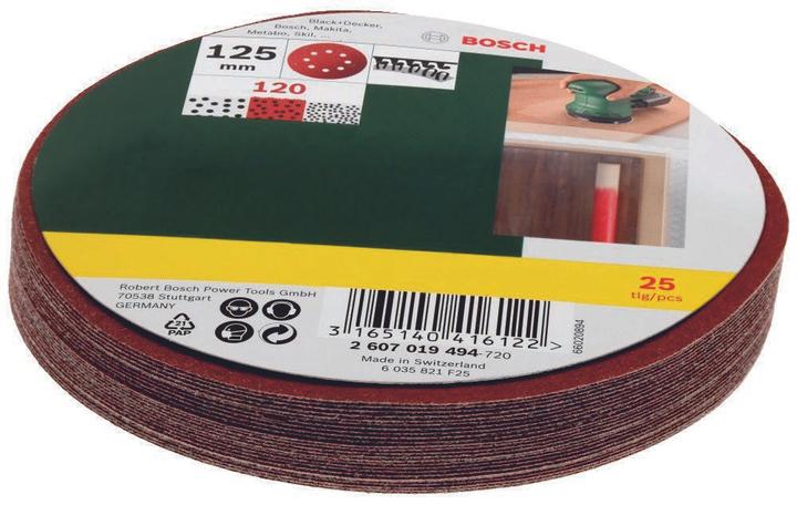 Productafbeelding Bosch Zubehör Schuurbladenset voor vlakschuurmachine (120)