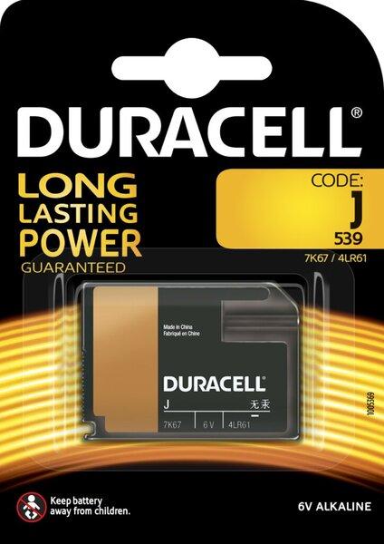 Actual product image Duracell Security (1 pcs., J, 500 mAh)