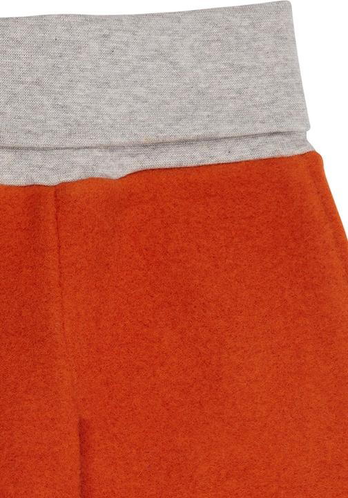 Actual product image loud + proud Trousers Wool Fleece Terracotta (68)