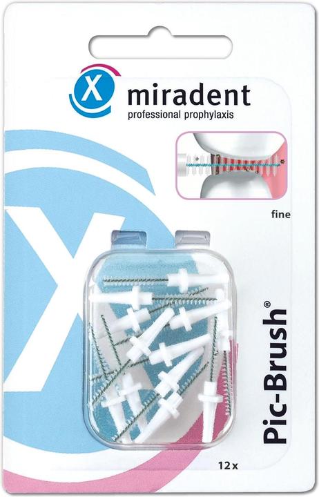 Miradent Pic-Brush Refill Replacement Brushes (12 x)