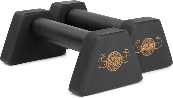 Actual product image Wood Power PowerBars Holz-Parallettes für Calisthenics