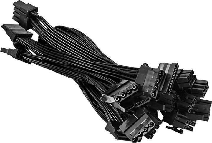 Produktbild Akyga Power Supply ATX 800W AK-C2-800 Semi-Modular P4+4 2x PCI-E 6+2 pin 6x SATA 3x Molex FAN 12cm (800 W)