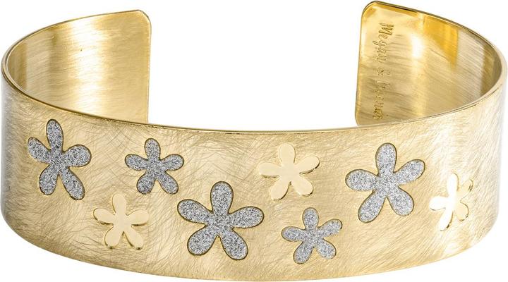 Megan & Friends Flowers Bracelet-jonc (Laiton)