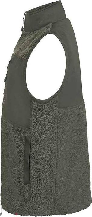 Actual product image Front Row Unisex Adult Sherpa Recycled Gilet (XXL)