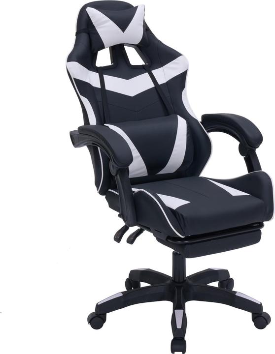 HTI-Living Gaming Stuhl Krit Eco Schwarz-Weiss