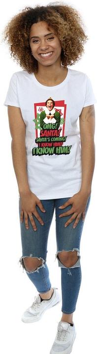 Immagine prodotto Elf OMG Santa Maglietta Donna (XXL)