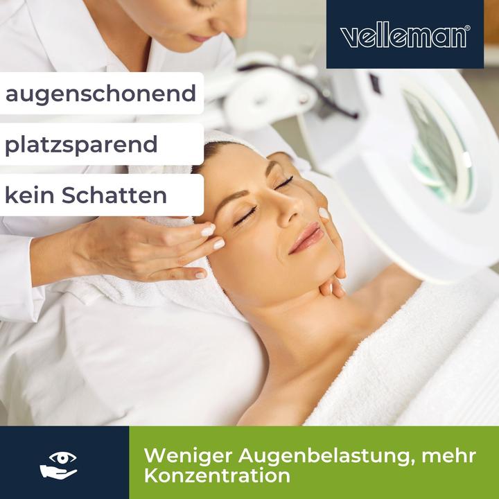 Produktbild Velleman Lupenleuchte 8 Dioptrien (1050 lm)