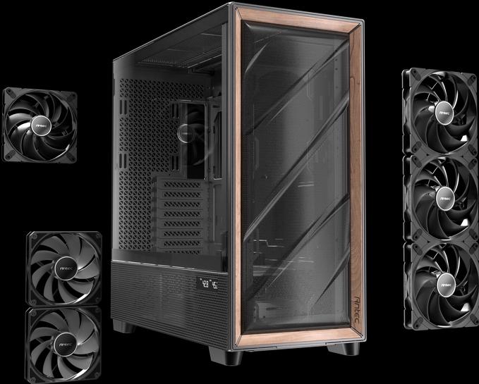 Produktbild Antec Geh FLUX PRO Midi Tower schwarz retail (mATX, ATX, ITX)