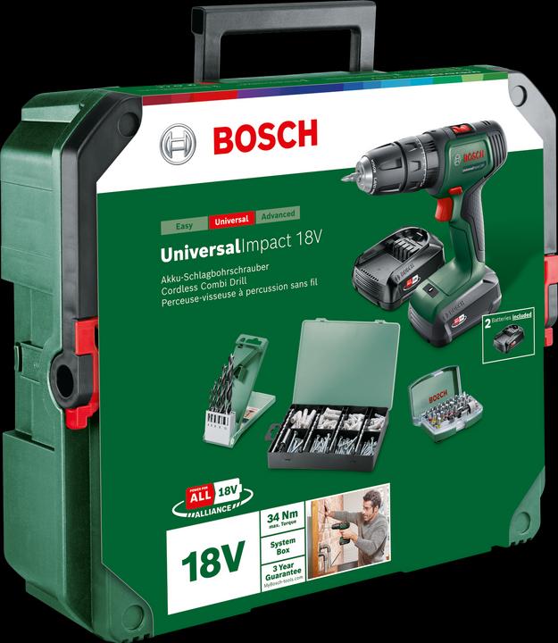 Actual product image Bosch Home & Garden Universal Impact (Rechargeable battery operated)