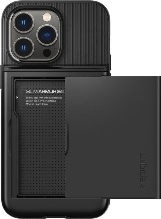 Actual product image Spigen Slim Armor CS iPhone 14 Pro Max case - Black (Apple iPhone 14 Pro Max)