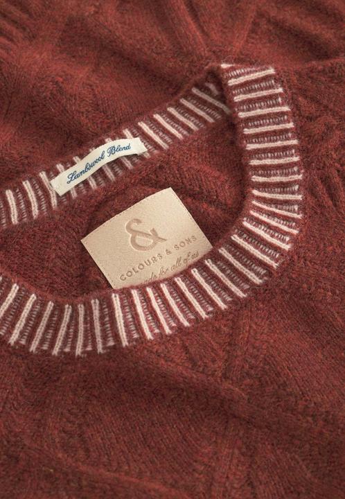 Actual product image Colours & Sons Jumper Roundneck Ethno Structure (M)