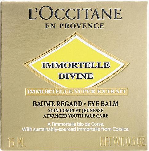 Image du produit L'Occitane Baume pour les yeux Immortelle Divine (Fluide, 15 ml, Journée)