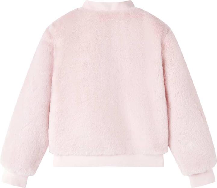 Produktbild VidaXL Kinderjacke Kunstpelz Zartrosa 116,Material: Kunstpelz (100 (116)