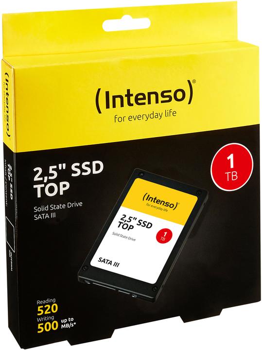 Image du produit Intenso SSD Top 1tb Sata Iii (1000 Go, 2.5")