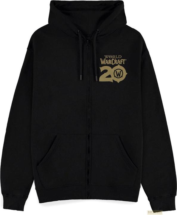 Produktbild Difuzed World Of Warcraft 20th Ann. - Men's Zipper Hoodie - S (S)