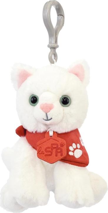 Doudou et Compagnie Schlüsselanhänger Katze weiss, 13cm (MQ6) **