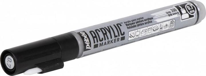 Image du produit Pebeo Acrylic Marker Pointe extra fine 0,7mm (Gris, 0.70 mm)