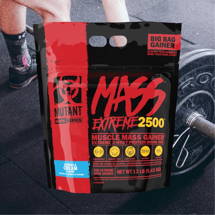 Produktbild Mutant Mass Extreme 2500 (Vanilla Ice Cream, Cookies & Cream, Triple Chocolate, 1 Stk., 5520 g)