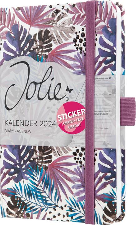 Image du produit Jolie Agenda de poche motif (A6, Allemand, Français, Italien, Anglais)